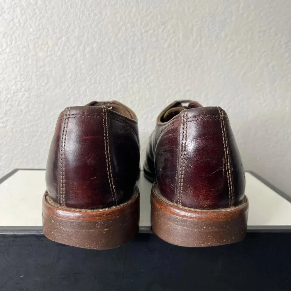 Chippewa Original Brown Leather Oxford Dress Shoes Vibram Sole Men's Size 11 D‎